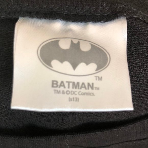 DC Comics Batman Graphic Shirt Long Sleeve French Terry SZ S - Picture 4 of 6